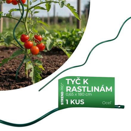 Tyc GS2 1800/6,5 mm, drôtená Pvc, k paradajkám