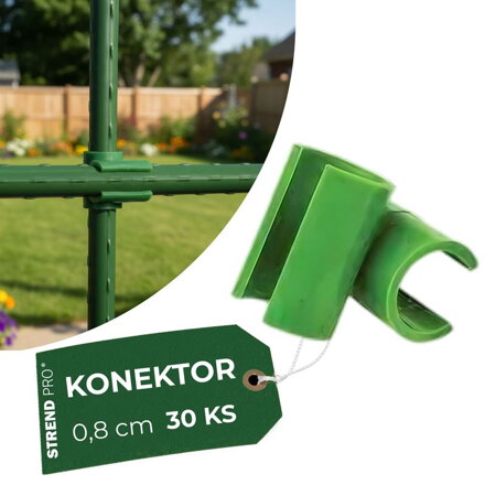 Spojka SC08, 8 mm, plast, bal. 30 ks