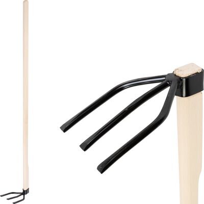 Motyka Strend Pro, 3-rohá, s násadou 120 cm