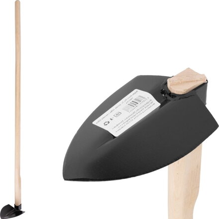 Motyka Strend Pro, Fe, špicatá, veľká, s násadou 120 cm