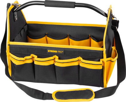 Brašňa Strend Pro, textilná, na ťažké náradie, max. 20 kg, 45x28x33 cm Brašňa Strend Pro, textilná, na ťažké náradie, max. 20 kg, 45x28x33 cm