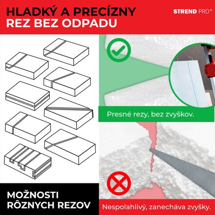 Rezačka Strend Pro SDDR-140, 30 - 140 cm, rezný uhol max 90° na polystyrén, 200 W, elektrická, stojanová