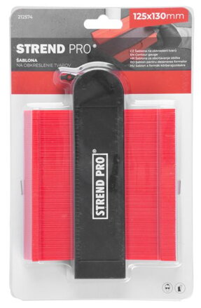 Šablóna Strend Pro DG681, 125x130 mm, magnet