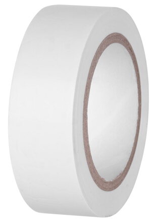 Paska E130WHT, biela, izolačná, 19 mm, L-10 m, PVC