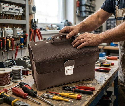 Brasna kozena BE-30 K, elektrikárska, 31x22x15 cm