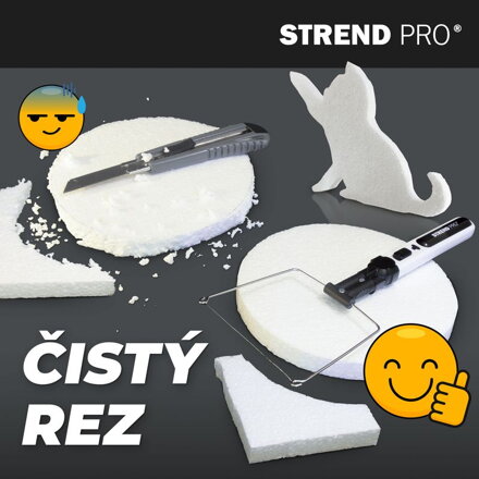 Pero Strend Pro, rezač na polystyrén, 2000mAh, USB nabíjanie, s príslušenstvom
