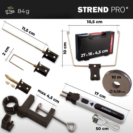 Pero Strend Pro, rezač na polystyrén, 2000mAh, USB nabíjanie, s príslušenstvom
