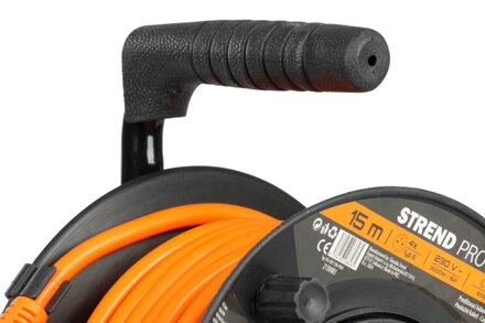 Kábel Strend Pro DG-FB04 predlžovací, L-15 m, na bubne, prierez 1,5 mm2 Kábel Strend Pro DG-FB04 predlžovací, L-15 m, na bubne, prierez 1,5 mm2