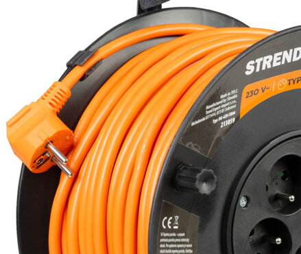 Kabel DG-4ZR-FB04 50 m, predlžovací na bubne