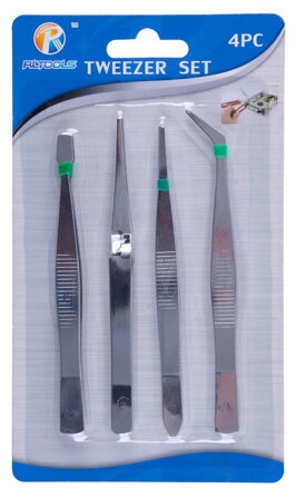 Sada pinzeta Strend Pro TWS62, 4 dielna
