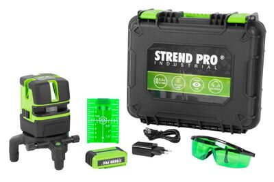 Laser STREND PRO HP-NT411G, 4V+1H, zelený