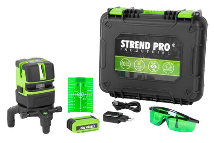 Laser STREND PRO HP-NT411G, 4V+1H, zelený