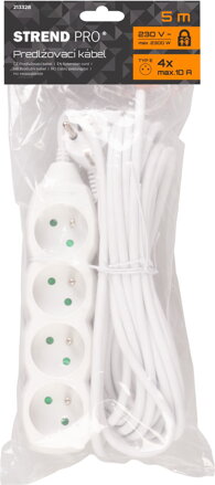 Kabel DG-F804B 05,00 m, 4 zásuvky