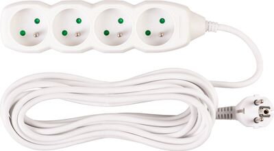 Kabel DG-F804B 07,00 m, 4 zásuvky