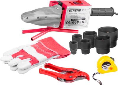 Zvaracka Strend Pro PPR 63B, 1500W, 20-63 mm, na rúrky, 14 dielna