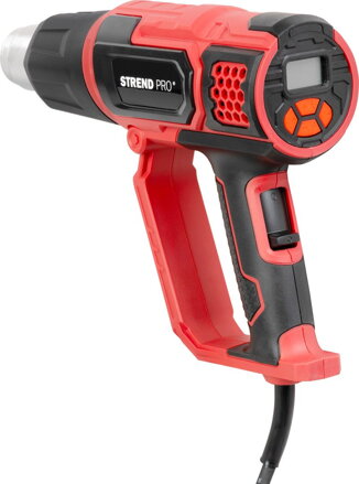 Pištoľ Strend Pro HG203, 2000W, LCD display, teplovzdušná, s kufríkom