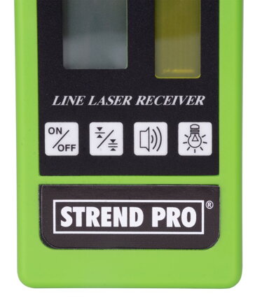 Detektor STREND PRO, GREEN, zelený lúč, diaľkový príjimač