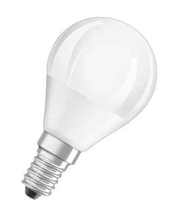 Ziarovka OSRAM® LED Value CLASSIC P FR 40 non-dim, 5,7W/865 E14 6500 K