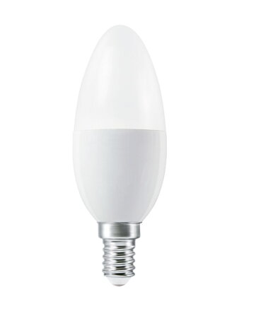 Ziarovka LEDVANCE® SMART+ WIFI 040 (ean5556) dim - stmievateľná, 5W, E14, 2700K-6500K, CLASSIC B