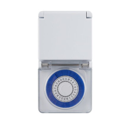 Časovač Strend Pro, mechanická spínacia zásuvka, 220-240 V, max. 3500 W