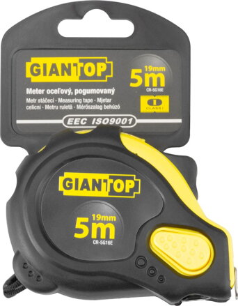 Meter GIANT CR-G16 CE, 5,0 m, stáčací, pogumovaný, CE