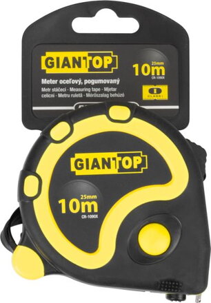 Meter GIANT CR-90X CE, 10,0 m, stáčací, pogumovaný