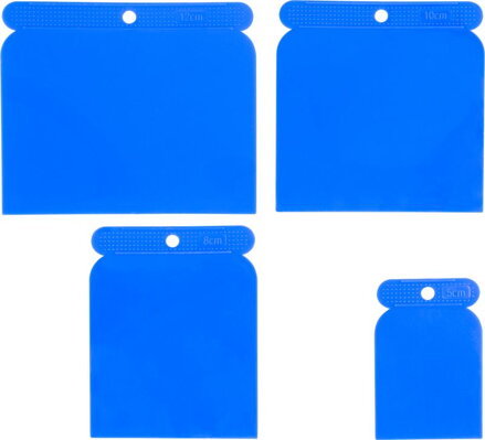 Sada stierok Strend Pro SS080 04 dielna, Plast, 50-80-100-120 mm