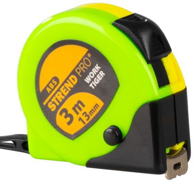 Meter WorkTiger 23 03,0 m, 13 mm, stáčací, ABS