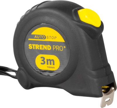 Meter WorkTiger 6K 03,0 m, 16 mm, stáčací, plastový