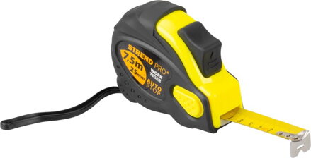 Meter WorkTiger  7H 7,5 m, 25 mm, stáčací, plastový