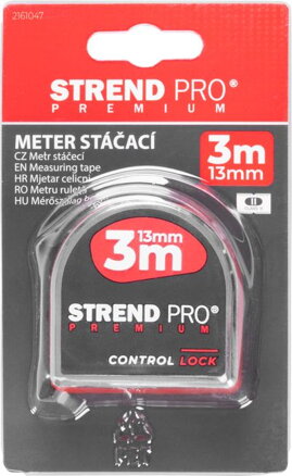 Meter Strend Pro Premium PW3013, 3 m, 13 mm, zvinovací Meter Strend Pro Premium PW3013, 3 m, 13 mm, zvinovací