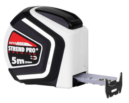 Meter STREND Pro Premium 5 m, stáčací, Auto STOP, magnetic