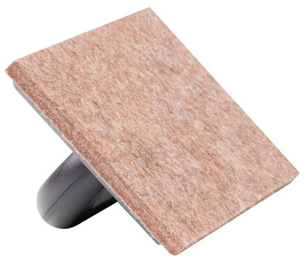Hladitko Strend Pro, 250x130x08mm, ABS, plsť hnedá, hobby
