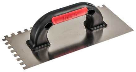 Hladítko Strend Pro Premium, U-plast. rúčka, 270x130 mm, e12 mm, nerez