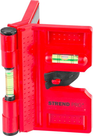 Vodováha Strend Pro FSB-12, 135 mm, rohová, na stĺpiky, uholník s magnetom Vodováha Strend Pro FSB-12, 135 mm, rohová, na stĺpiky, uholník s magnetom