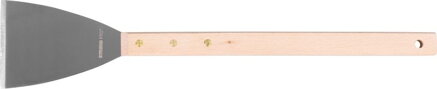 Stierka Strend Pro, 10/35 cm, oceľová, s dlhou drevenou rúčkou Stierka Strend Pro, 10/35 cm, oceľová, s dlhou drevenou rúčkou