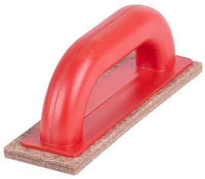 Hladítko Strend Pro 220x65x8 mm, špaletové, plsť hnedá, ABS Hladítko Strend Pro 220x65x8 mm, špaletové, plsť hnedá, ABS