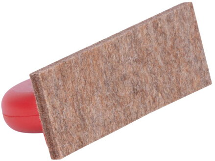 Hladítko Strend Pro 220x65x8 mm, špaletové, plsť hnedá, ABS Hladítko Strend Pro 220x65x8 mm, špaletové, plsť hnedá, ABS