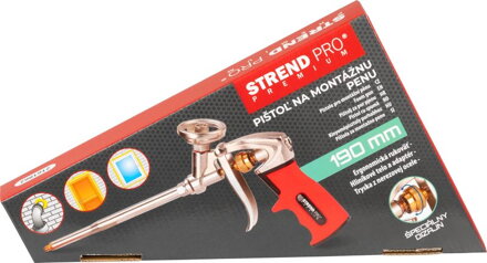 Pištol Strend Pro JWF-F101A, Alu, Cr, na montážnu penu