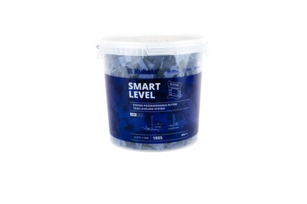 Spony SMART LEVEL 1885,  nivelačné, 1mm,  pre dlažbu 3–16mm, vedro 20L, bal. 800ks
