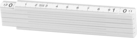 Meter STREND PRO FS28, 1 m, plastový, biely