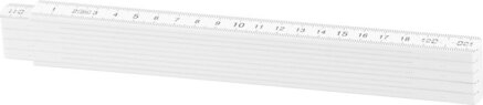 Meter STREND PRO FS28, 2 m, plastový, biely