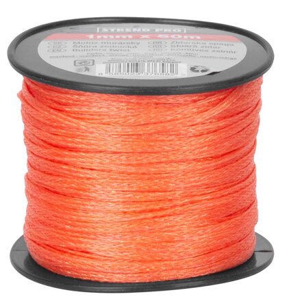 Motuz STREND oranžový, 1,7 mm, 50 m, murársky