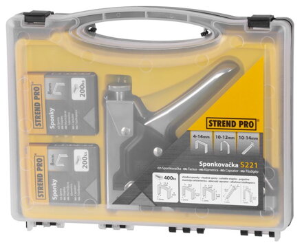 Sponkovacka STREND PRO S221, 04-14 mm, kazeta