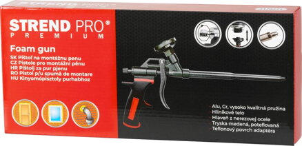 Pistol Strend Pro FG107, Alu, na montážnu penu
