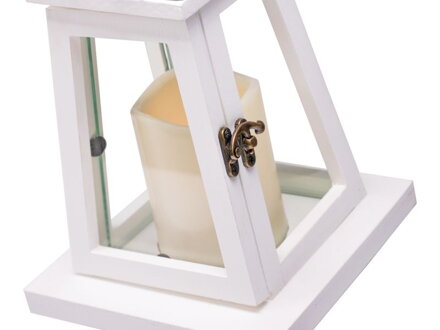 Lampas Nicehome WL8823, 17x17x33 cm, LED, 3xAAA, drevo