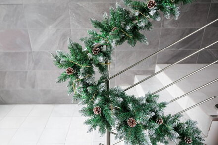 Ozdoba Xmas HN3 9M-8R, 9 m, M01/M04 zlatá/zelená