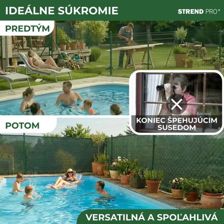 Tkanina PRIVAT.NET 1,5x50 m, HDPE, UV, 230 g/m2, 95%