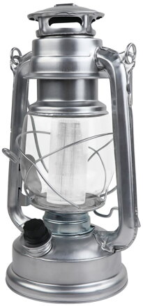 Lampas Nicehome ML3528, 16 LED, 15x11.5x23.5 cm, 4xAA, kov, streborný