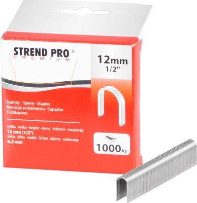 Sponky STREND PRO Premium 1612, 12 mm, bal. 1000 ks